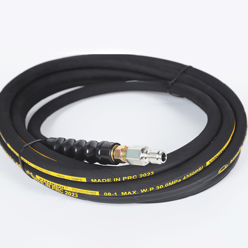 Mataas na presyon ng washing machine water outlet goma hose