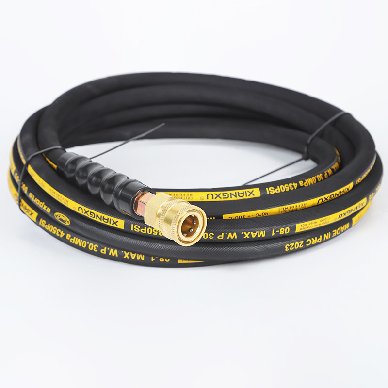 Mataas na presyon ng washing machine water outlet goma hose