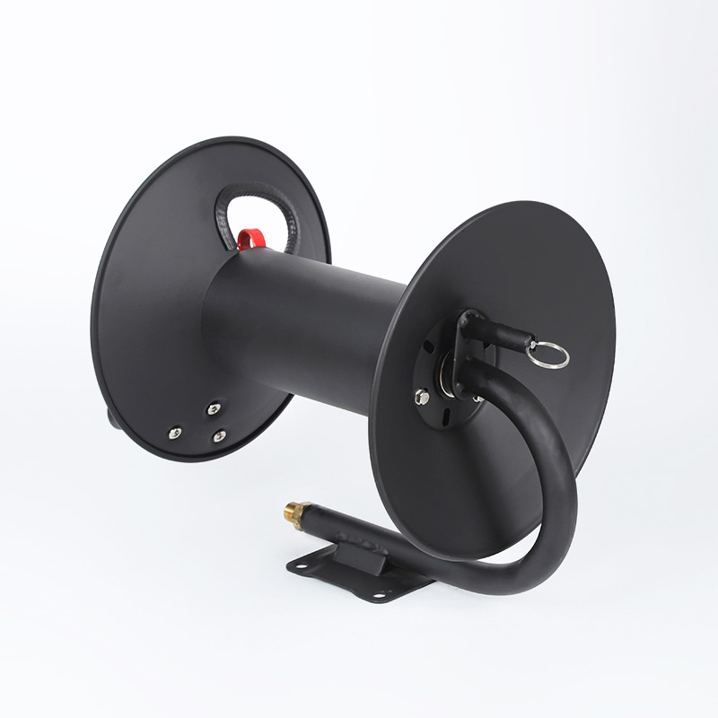 Manu-manong teleskopiko na high-pressure water hose reel