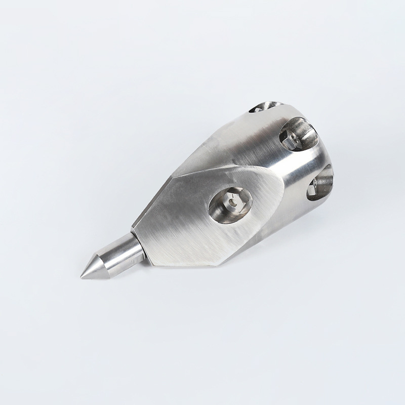 Paglilinis ng makina hindi kinakalawang na asero pipe mataas na presyon ng puncture nozzle