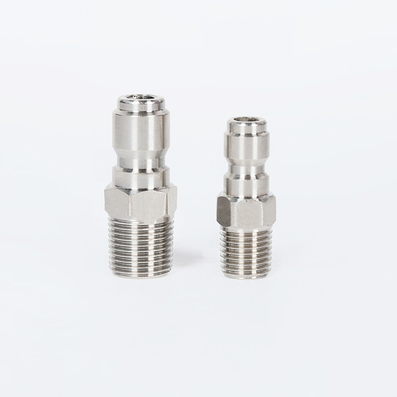 Hindi kinakalawang na asero mabilis na konektor 3/8 mabilis na mga accessory ng plug