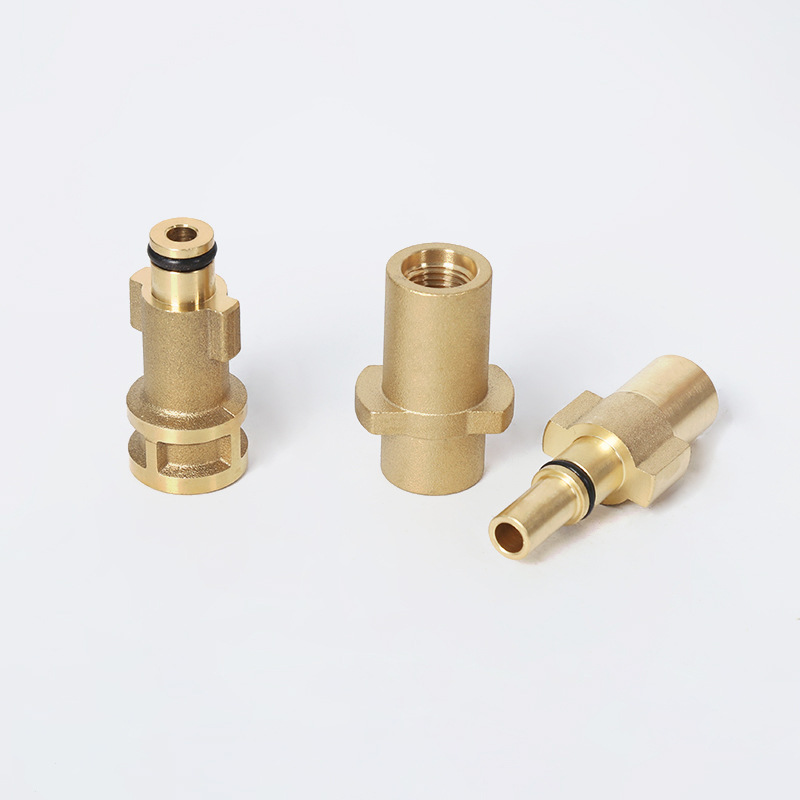 Mataas na presyon ng washing machine purong konektor ng tanso