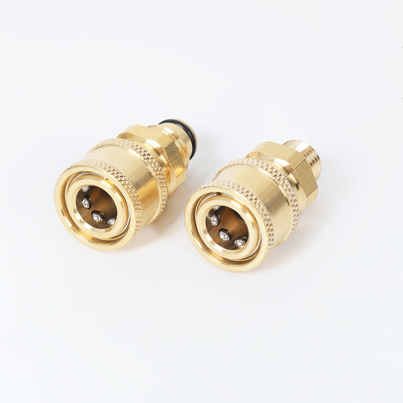 Pag -convert ng Head ng Hugasan ng Kotse ng Kotse 1/4 Union Mabilis na Plug