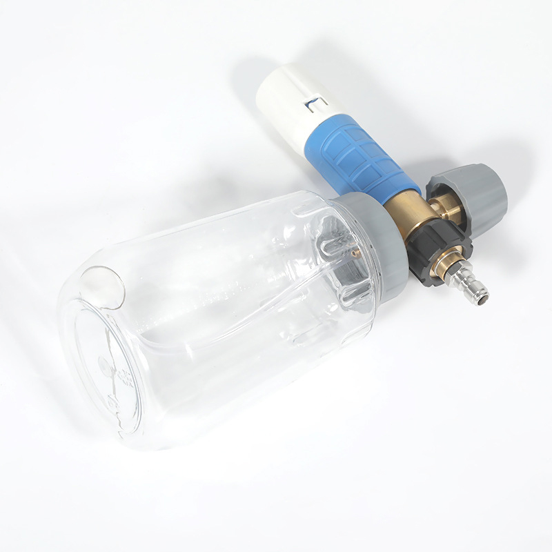 Ang hugis-sektor na may mataas na presyon ng kotse ay naghuhugas ng foam pot