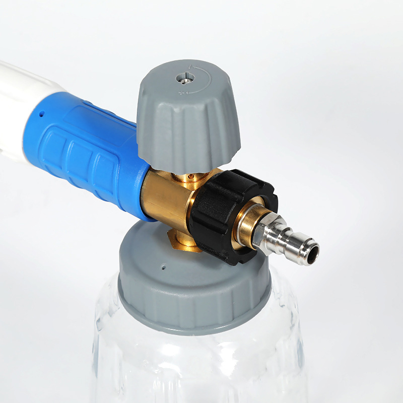 Komersyal na Mataas na Pressure Transparent Car Hugasan Pa Pot Malaking bibig Foam Pot