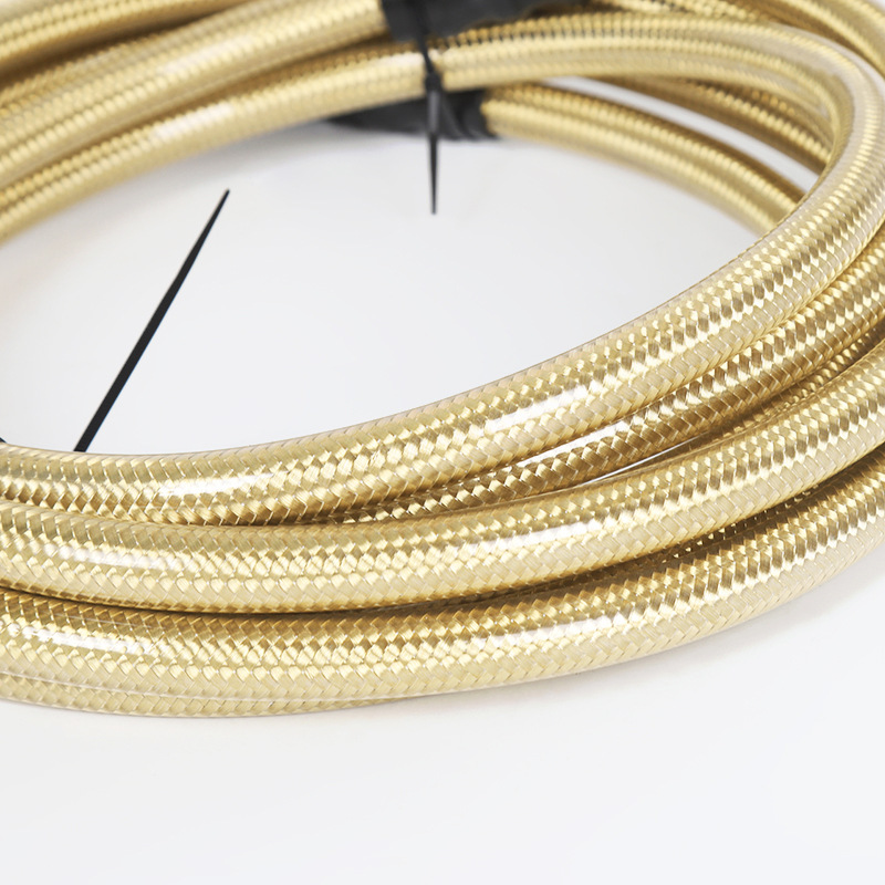 Hindi kinakalawang na asero metal hybrid braided high pressure hose