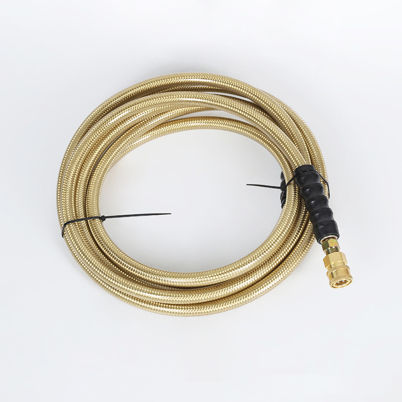 Hindi kinakalawang na asero metal hybrid braided high pressure hose