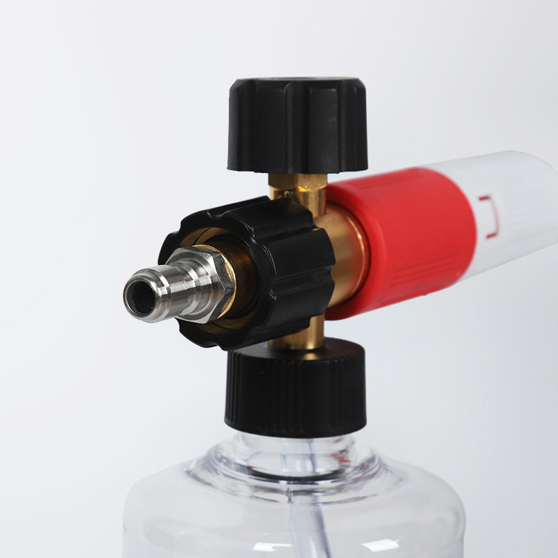 High-pressure Quick-Plug Transparent na Sektor na hugis PA ng PA na Hugasan ng Foam Pot