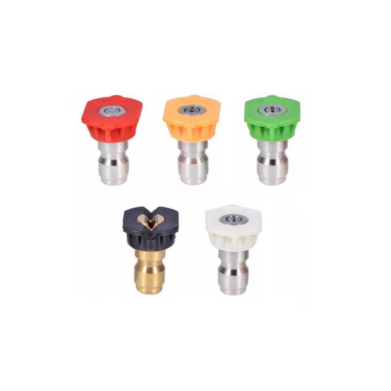 Mabilis na kumonekta ng paghuhugas ng kotse spray nozzle mataas na presyon ng multicolor nozzle