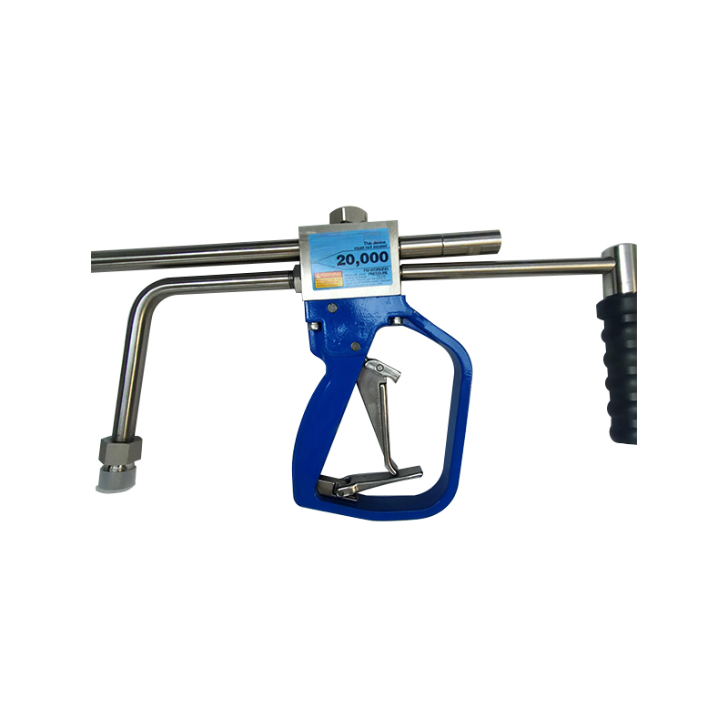 Hindi kinakalawang na asero overflow gun 20000psi ultrahigh pressure cleaning gun