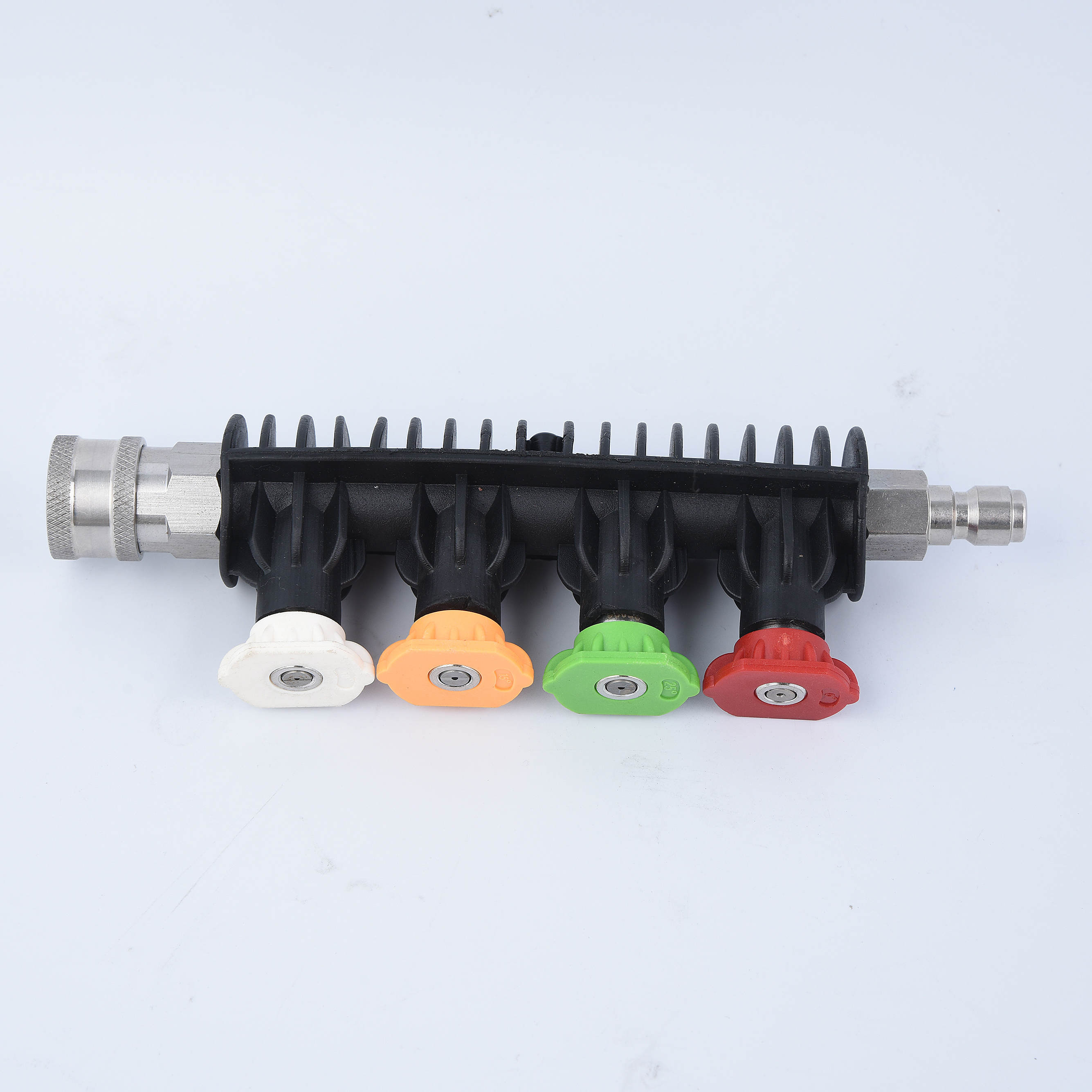 Mabilis na Ikonekta ang hindi kinakalawang na asero lance na may may hawak ng nozzle at 4 na presyur ng washer na nozzle