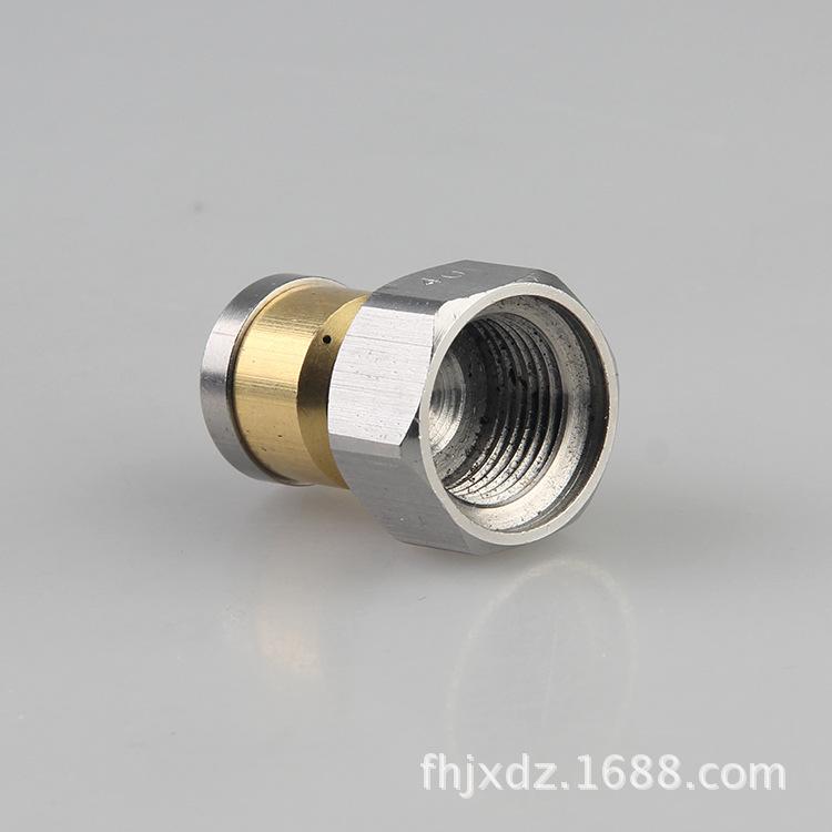 Hindi kinakalawang na asero pipe paglilinis ng kalsada paglamig dust spray mataas na presyon ng nozzle